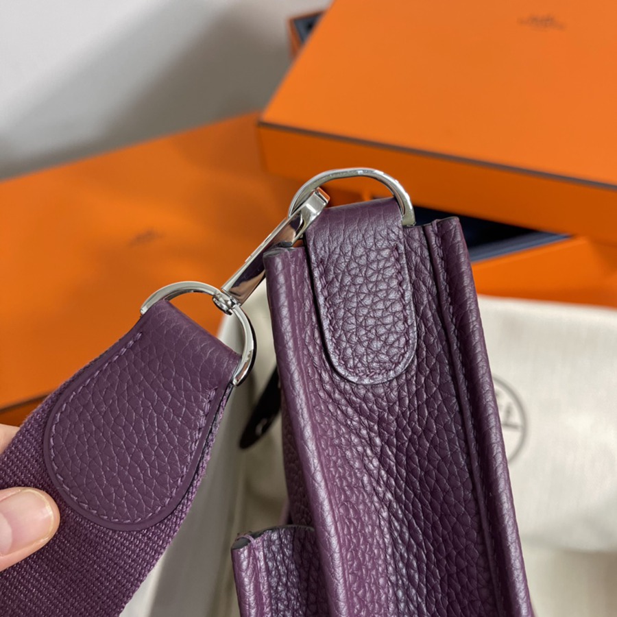 伊芙琳Evelyn 29 加侖紫 cassis 銀扣TC皮_6