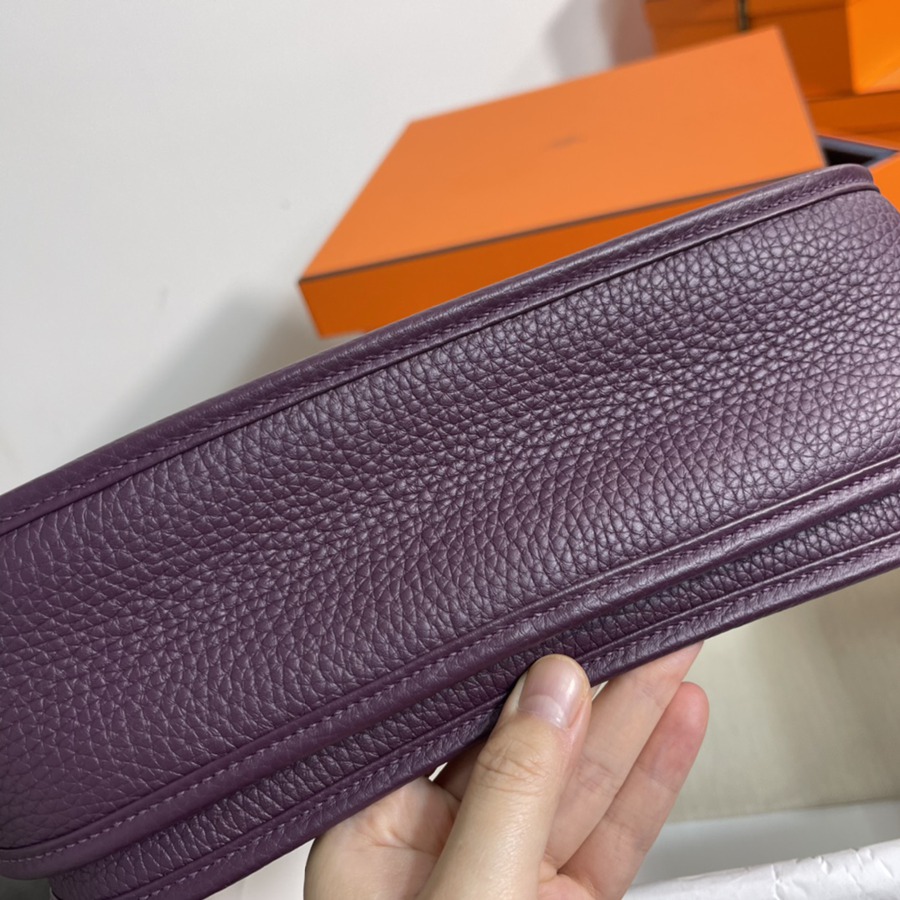 伊芙琳Evelyn 29 加侖紫 cassis 銀扣TC皮_8