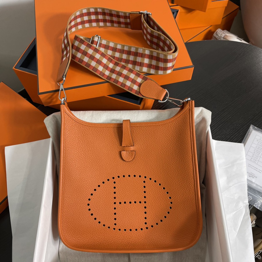 伊芙琳Evelyn 29 橙色TC皮_1