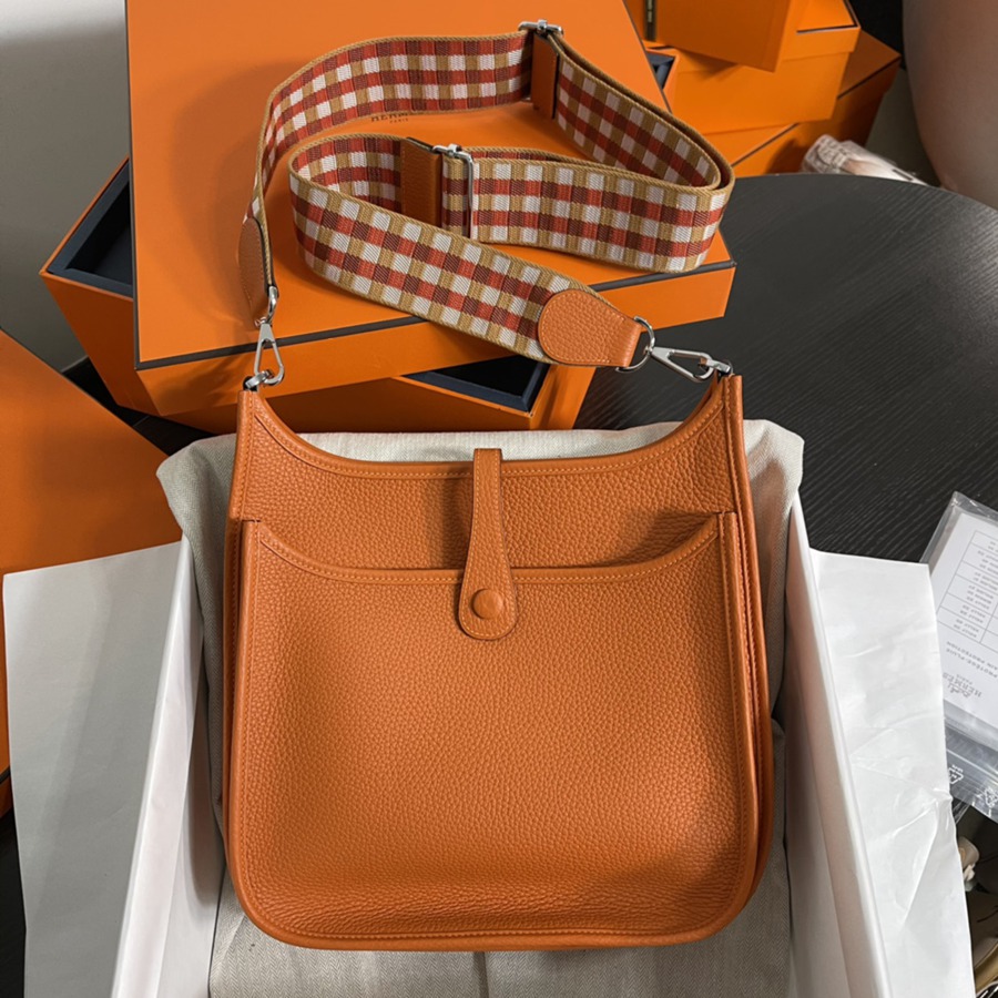 伊芙琳Evelyn 29 橙色TC皮_9