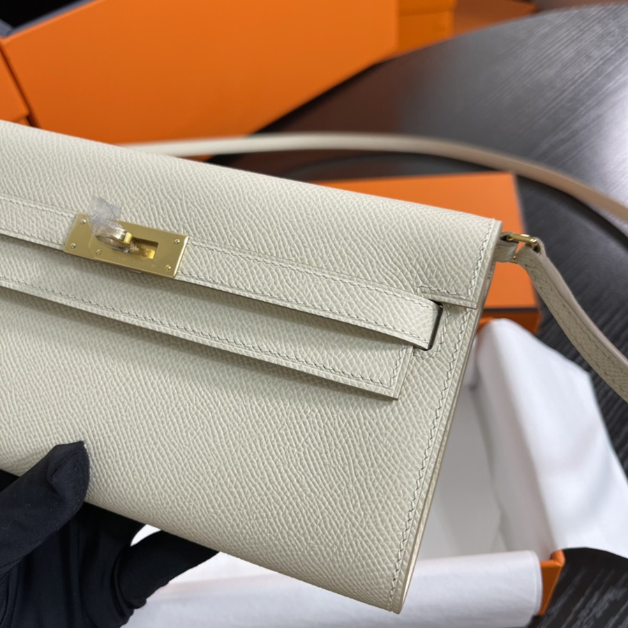 凱莉Woc Kelly To Go 奶昔白 金扣Epsom皮_3