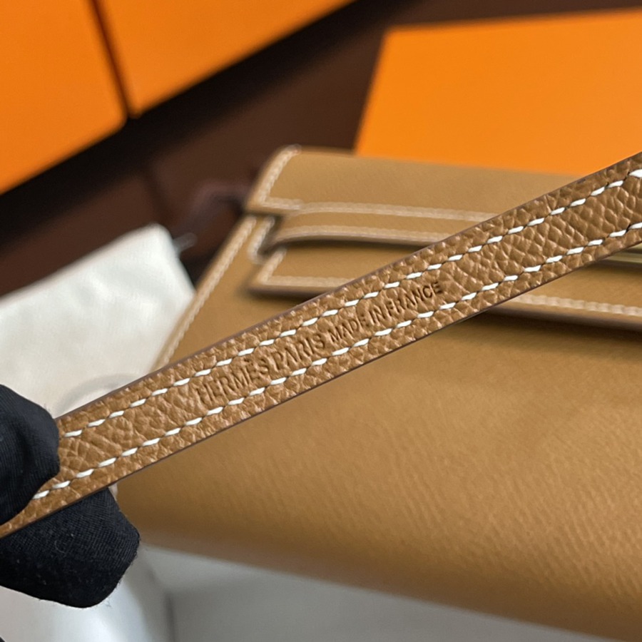 凱莉Woc Kelly To Go 金棕 銀扣Epsom皮_13