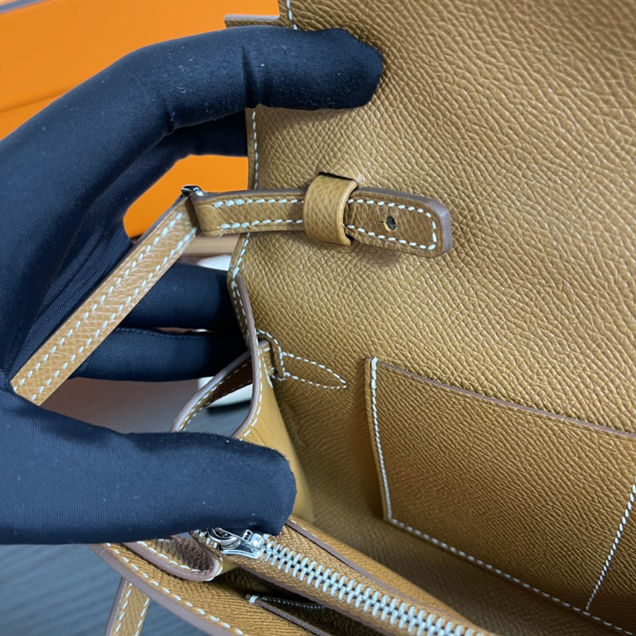 凱莉Woc Kelly To Go 金棕 銀扣Epsom皮_8