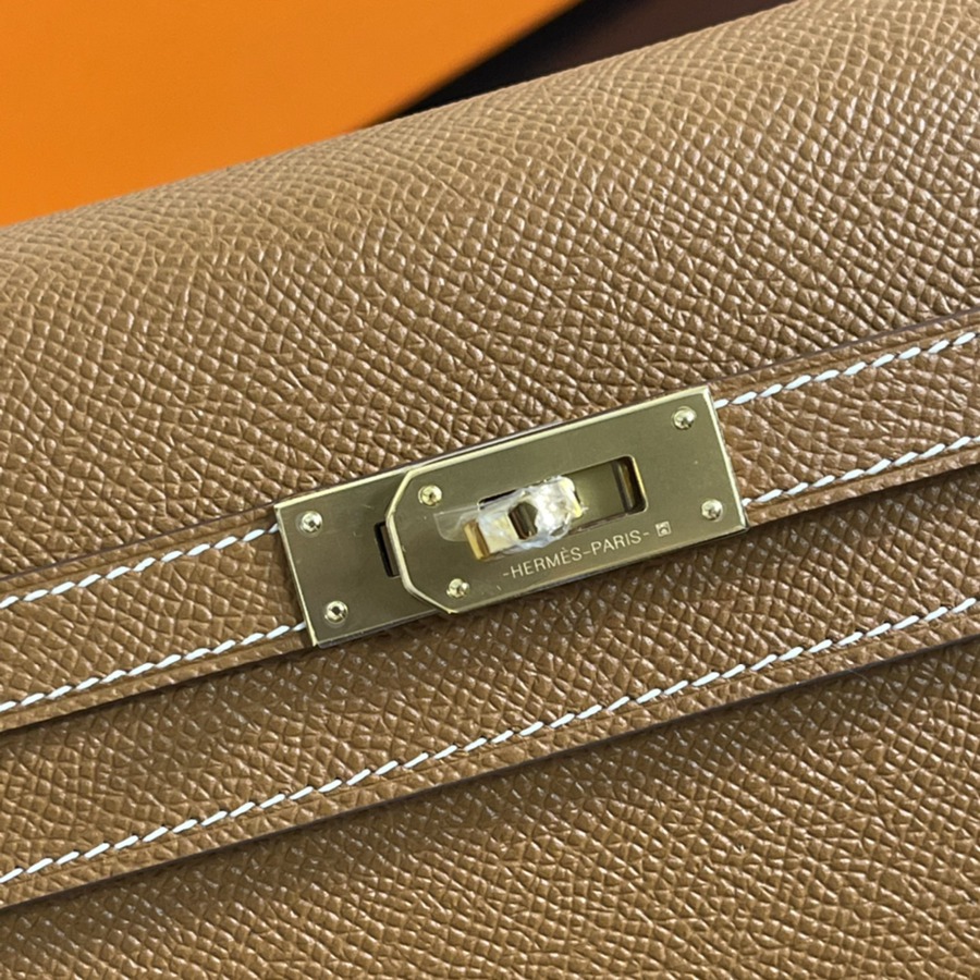 凱莉Woc Kelly To Go 金棕 金扣Epsom皮_4