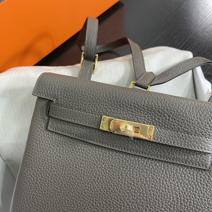 Kelly ado 22CM clemence 8F錫器灰_3