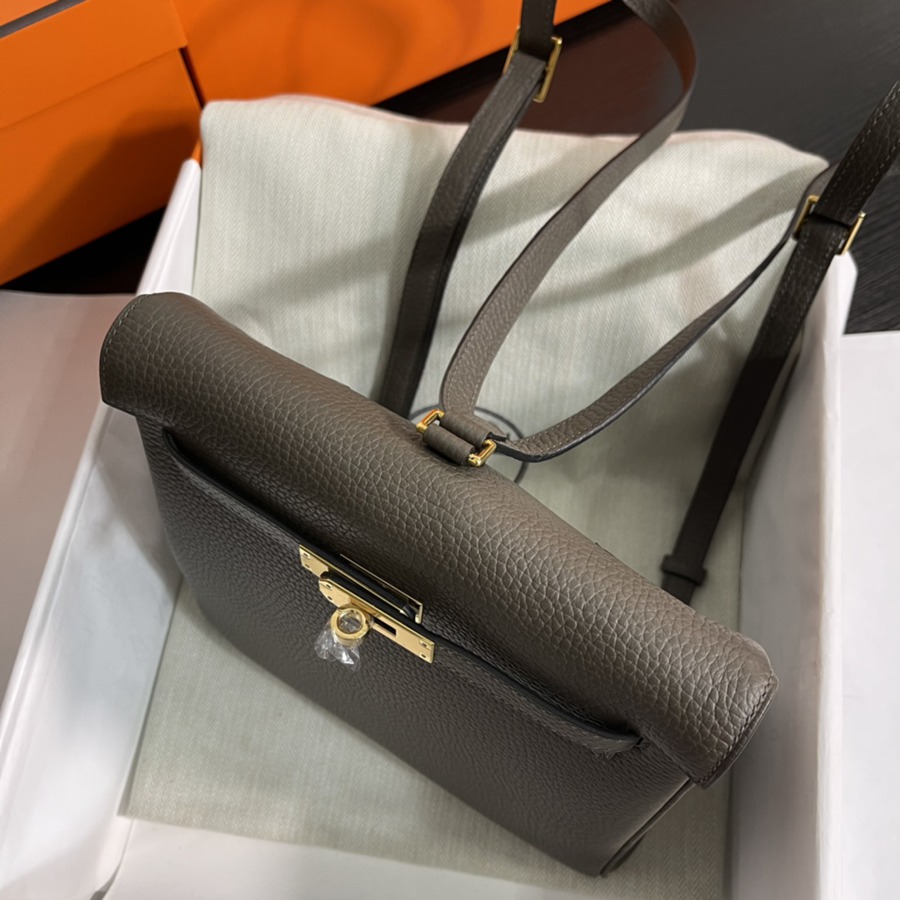 Kelly ado 22CM clemence 8F錫器灰_4