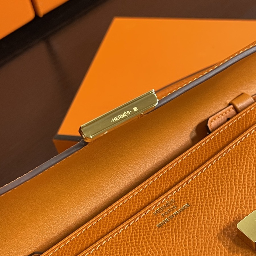 Constance to go 橙色Epsom皮_7