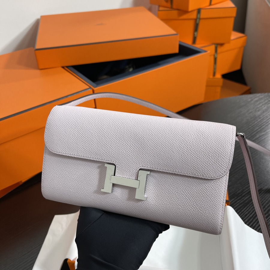 Constance to go 夢幻粉紫 銀Epsom皮_1