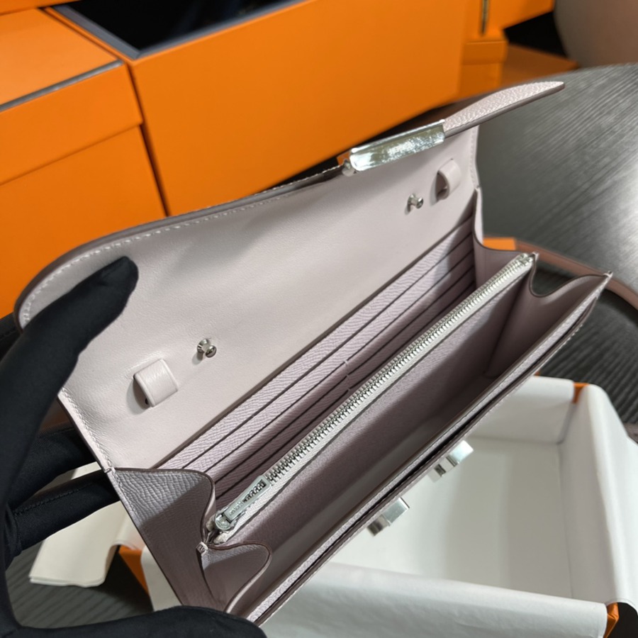 Constance to go 夢幻粉紫 銀Epsom皮_8