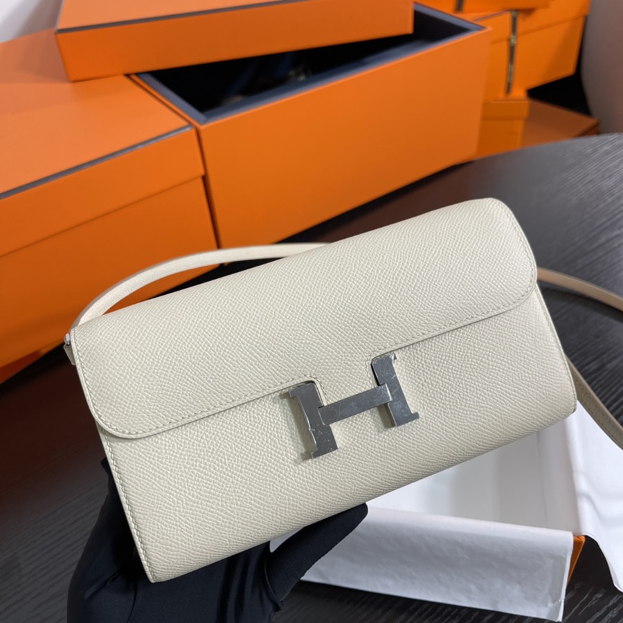 Constance to go 奶昔白 銀扣 Epsom皮_1