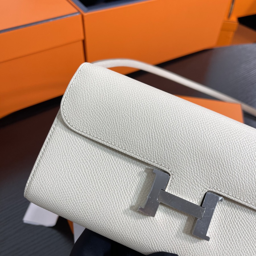 Constance to go 奶昔白 銀扣 Epsom皮_2