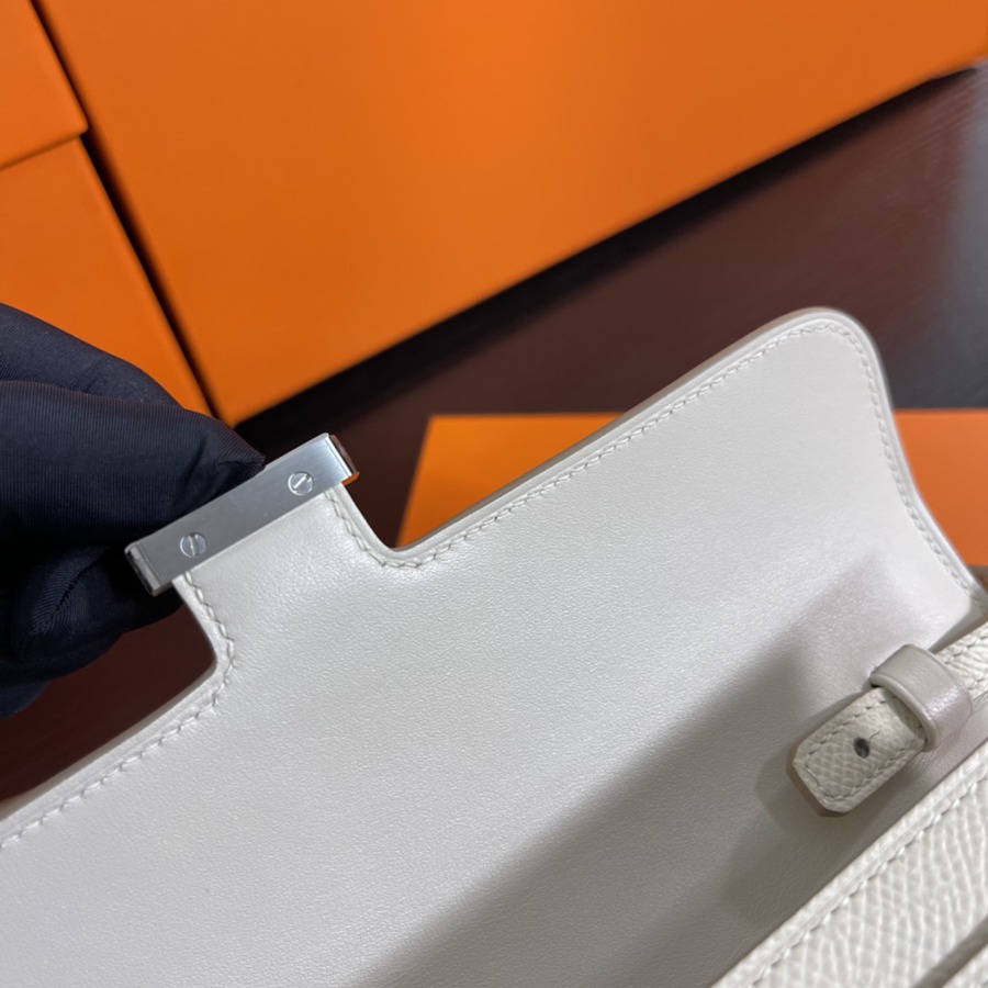 Constance to go 奶昔白 銀扣 Epsom皮_6