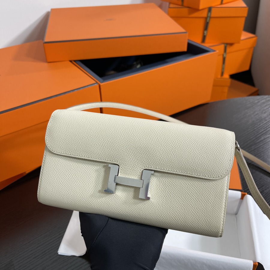 Constance to go 奶昔白 銀扣 Epsom皮_9