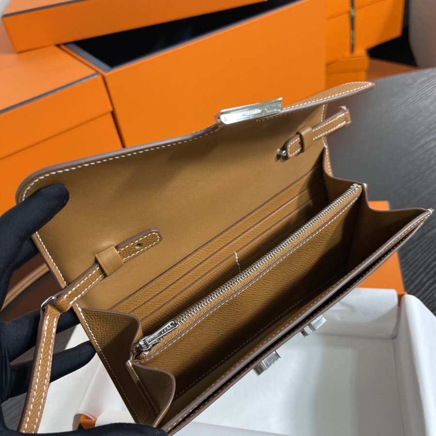 Constance to go 金棕銀扣 Epsom皮_7