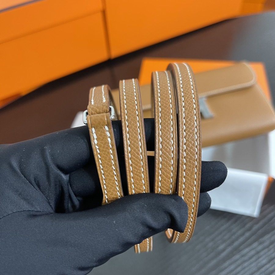 Constance to go 金棕銀扣 Epsom皮_9