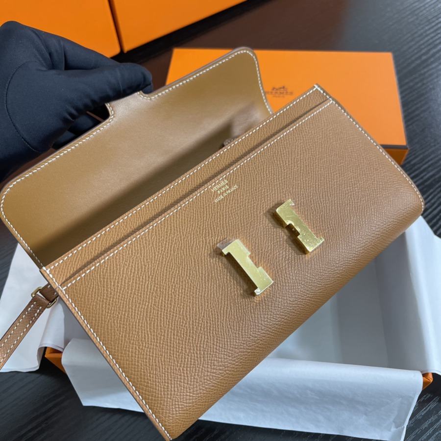 Constance to go 金棕 金扣 Epsom皮_6