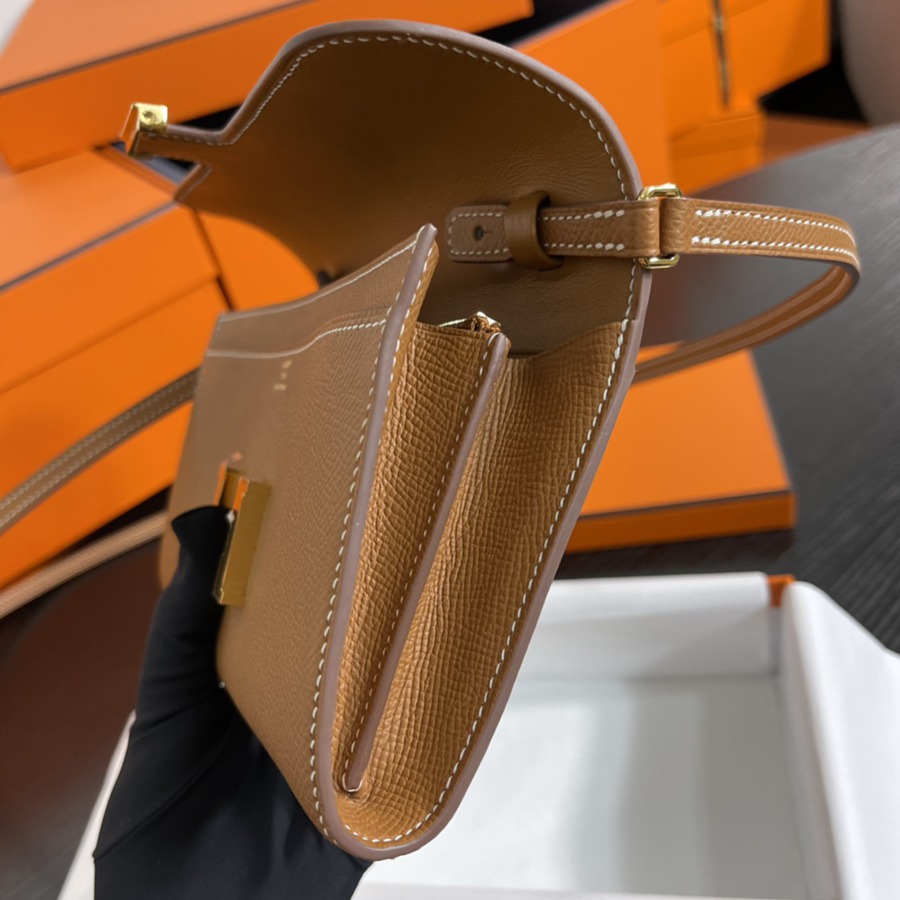 Constance to go 金棕 金扣 Epsom皮_8