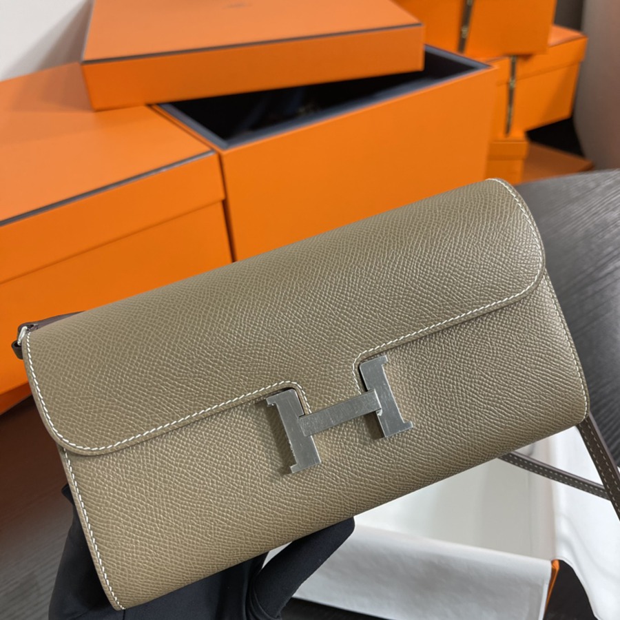 Constance to go 大象灰 銀扣 Epsom皮_2