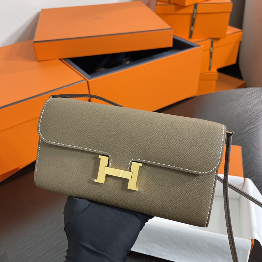 Constance to go 大象灰 金扣 Epsom皮_1