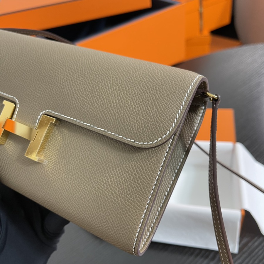 Constance to go 大象灰 金扣 Epsom皮_3