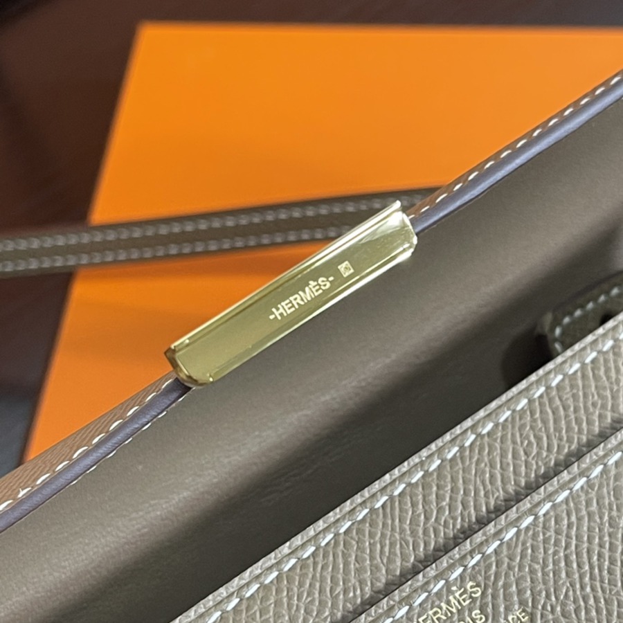 Constance to go 大象灰 金扣 Epsom皮_7