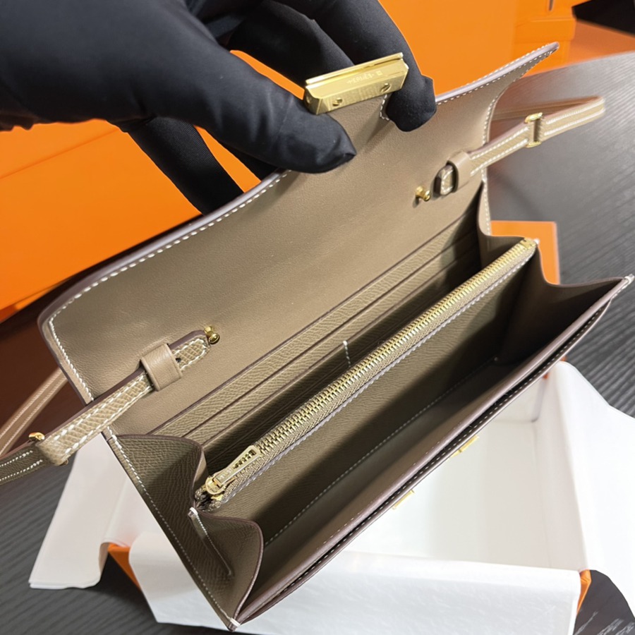 Constance to go 大象灰 金扣 Epsom皮_8