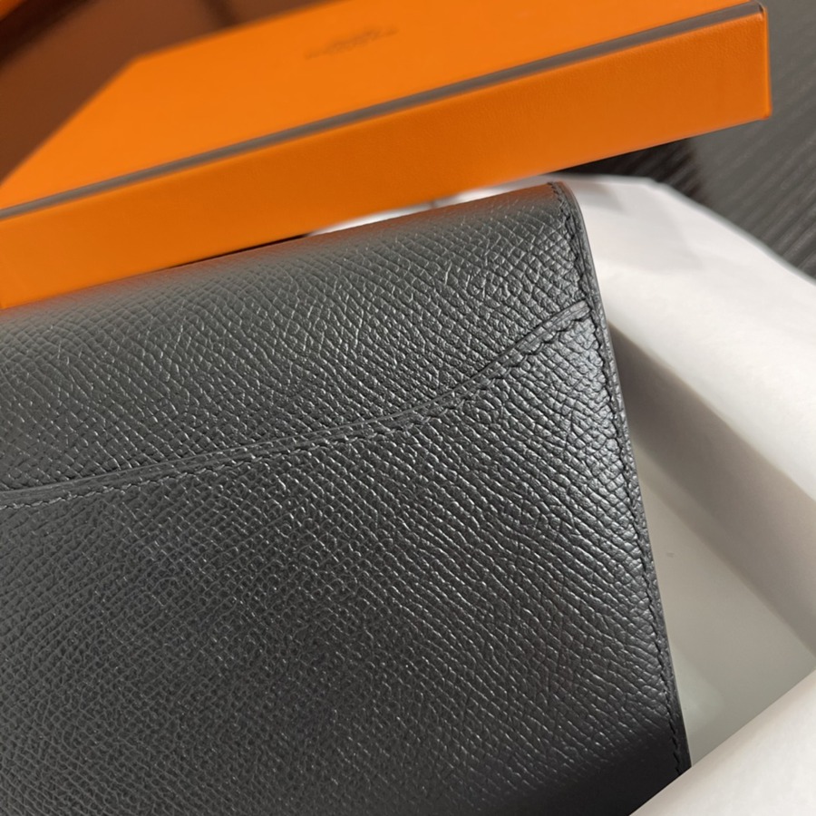 Constance短夾 黑色 金扣Epsom皮_8