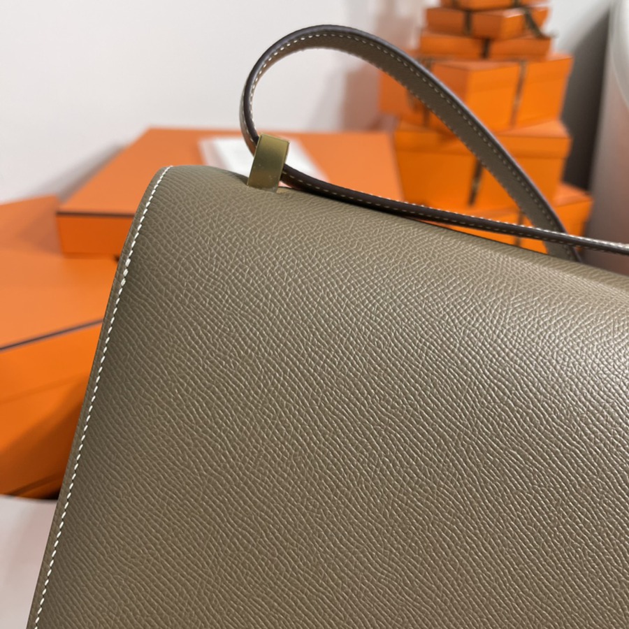 Constance 24 大象灰 金扣 Epsom皮_6