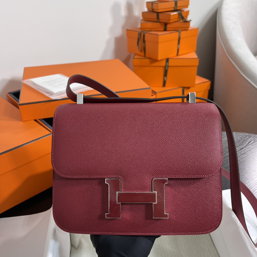 Constance 19 寶石紅 Epsom皮_3