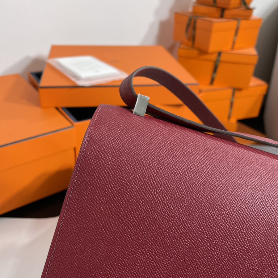 Constance 19 寶石紅 Epsom皮_6