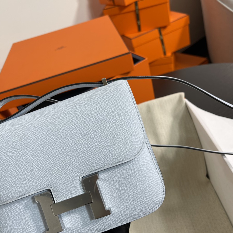 Constance 19 霧霾藍 銀扣Epsom皮_2