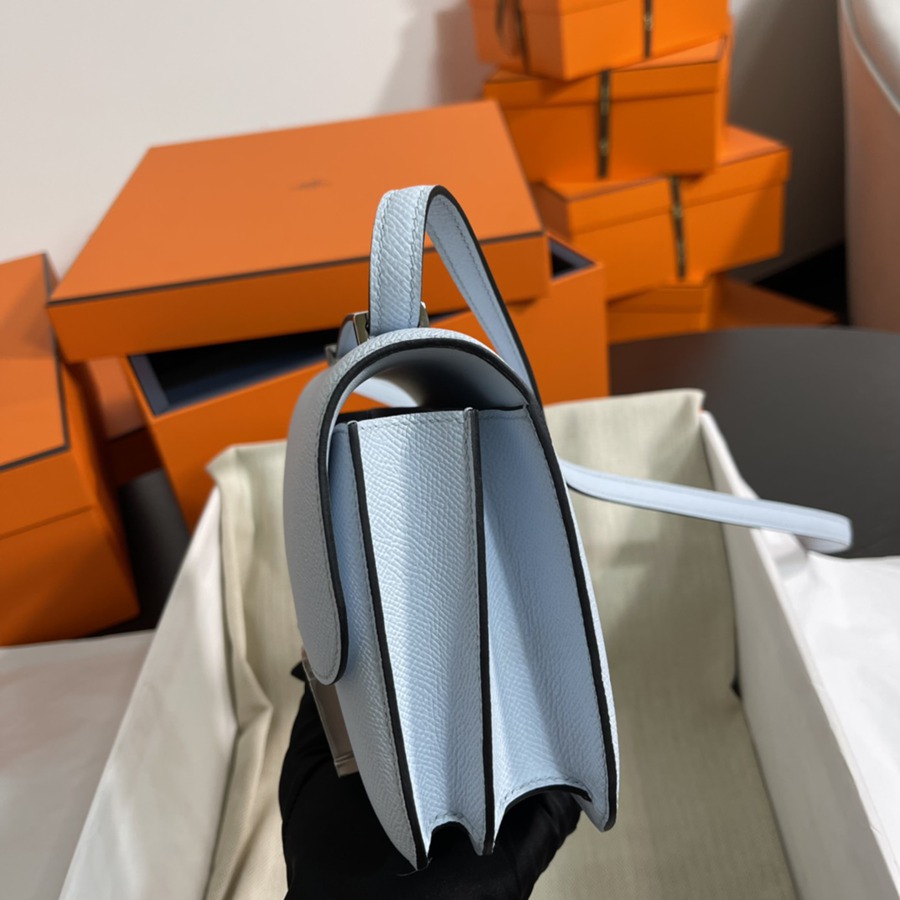 Constance 19 霧霾藍 銀扣Epsom皮_3