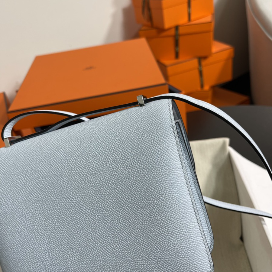 Constance 19 霧霾藍 銀扣Epsom皮_6