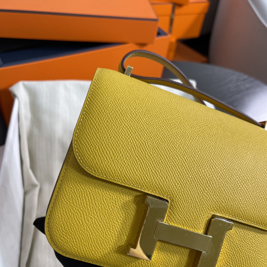 Constance 19 琥珀黃Epsom皮_2