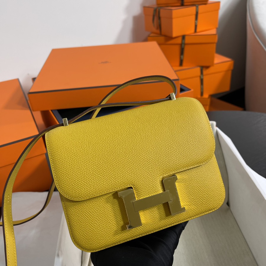 Constance 19 琥珀黃Epsom皮_3