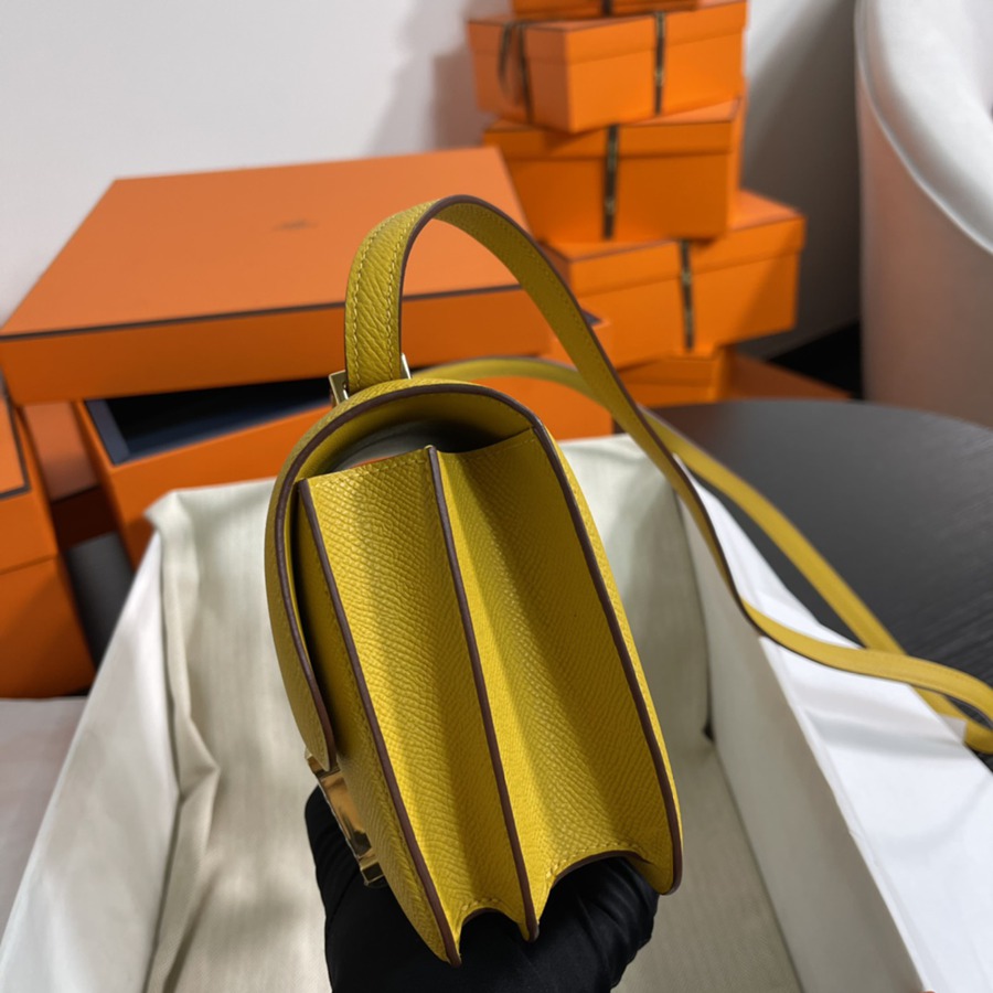 Constance 19 琥珀黃Epsom皮_4