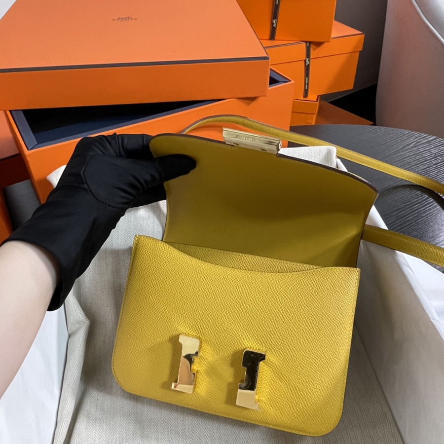 Constance 19 琥珀黃Epsom皮_8