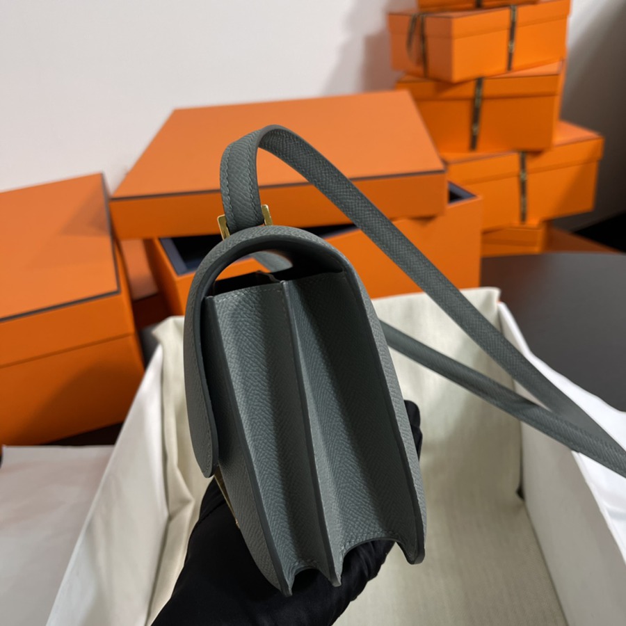 Constance 19 杏仁綠Epsom皮_3