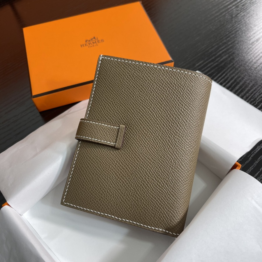 Bearn 短夾 CK18 大象灰 金扣 Epsom皮Epsom皮_2