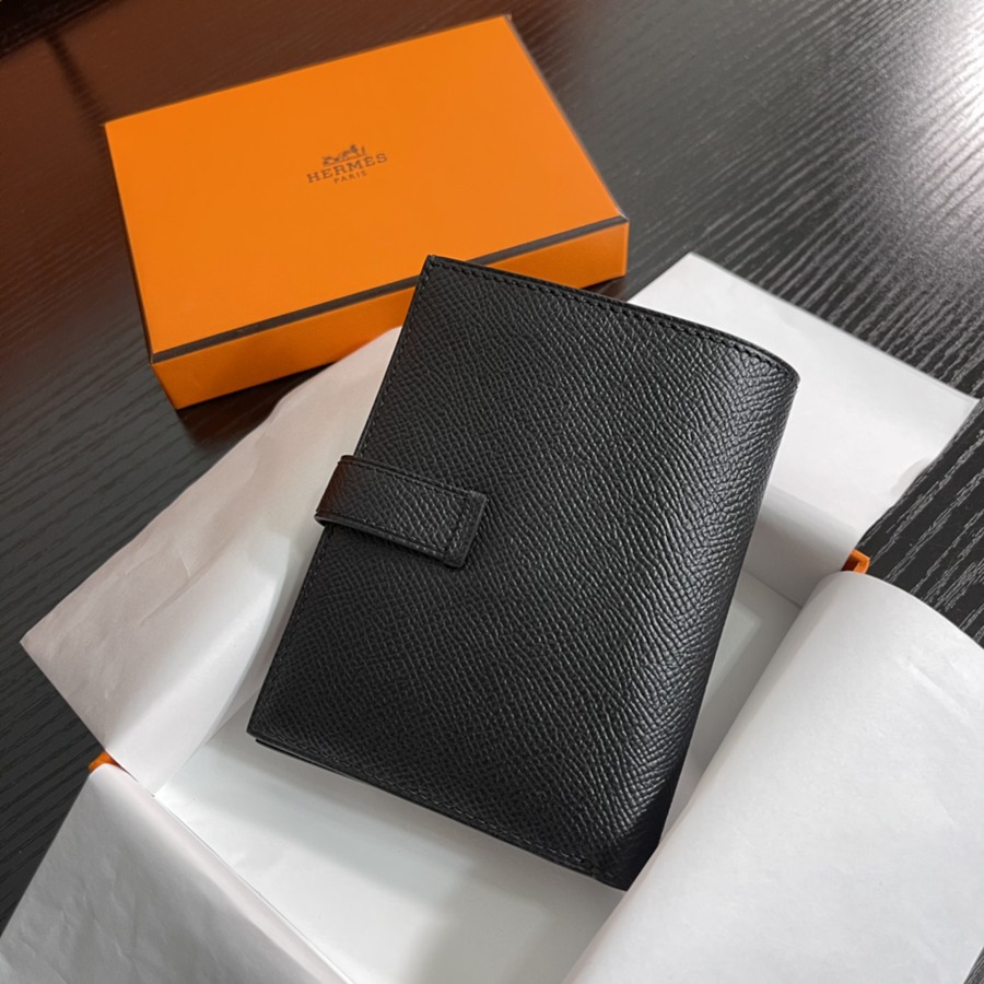 Bearn 短夾 CK89 黑色 銀扣 Epsom皮Epsom皮_2