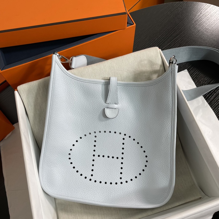 Evelyn 29CM Clemence TC皮 聖杯藍 銀扣_2