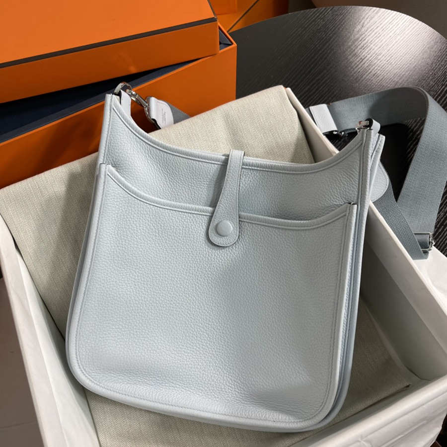 Evelyn 29CM Clemence TC皮 聖杯藍 銀扣_4