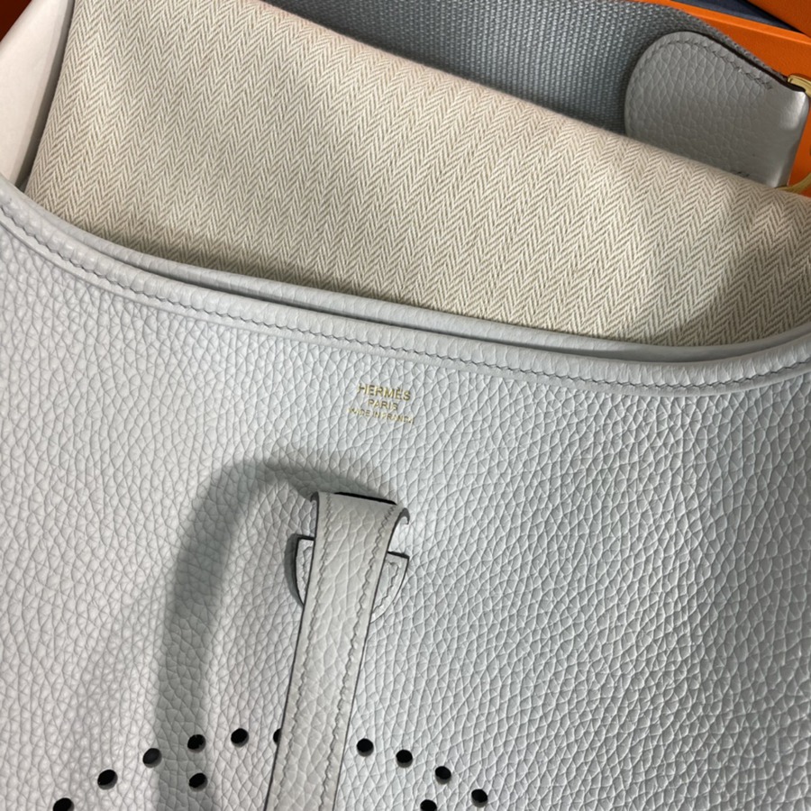 Evelyn 29CM Clemence TC皮 聖杯藍 金扣_4