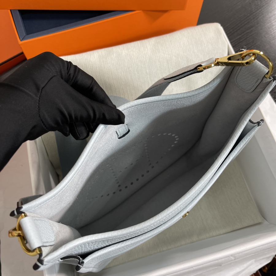 Evelyn 29CM Clemence TC皮 聖杯藍 金扣_8