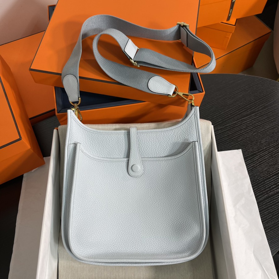 Evelyn 29CM Clemence TC皮 聖杯藍 金扣_9