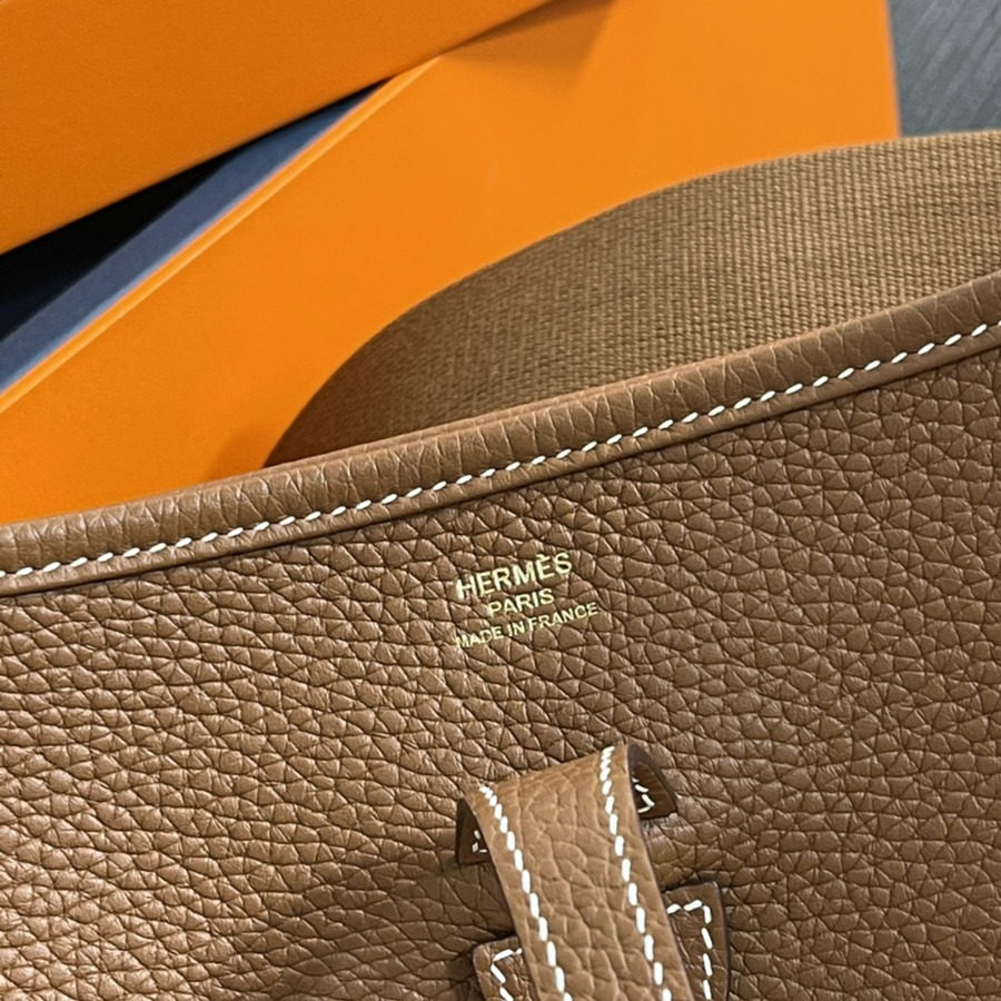 Evelyn 29CM Clemence TC皮 金棕 金扣_5