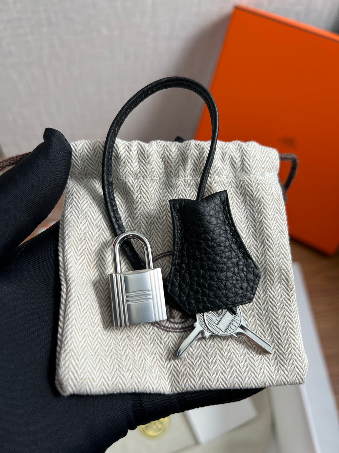 Birkin30 黑色銀扣_16