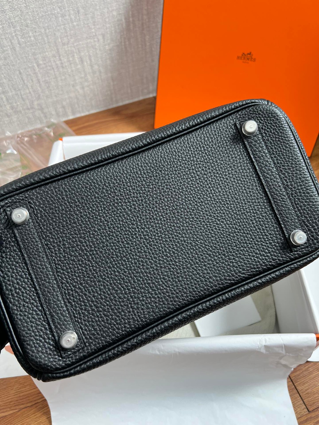 Birkin30 黑色銀扣_5