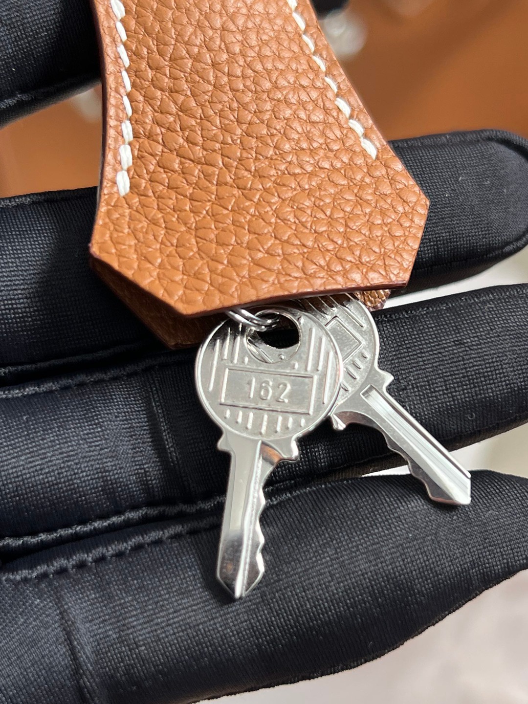 Birkin25 金棕銀扣_22