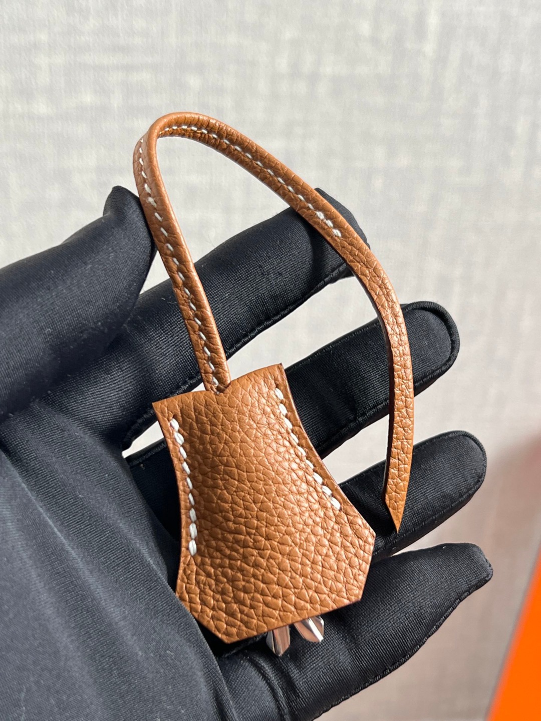 Birkin25 金棕銀扣_23